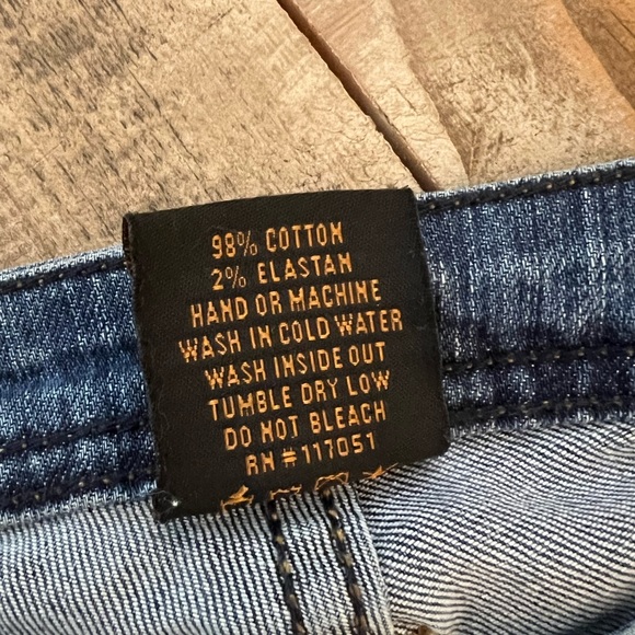 Genetic Denim The Riley bootcut distressed jeans size 26 - Picture 9 of 13